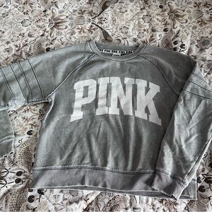 PINK Gray Sweatshirt by Victoria's Secret (NWOT)